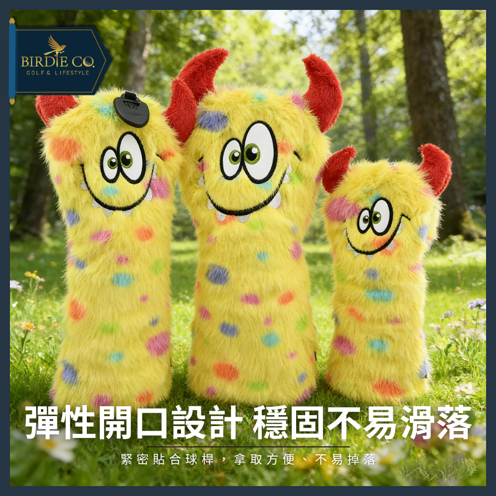 【鉑蒂高爾夫】🔥 怪獸桿套 ｜ 高爾夫木桿套 高爾夫球桿套 1號木桿套 高爾夫推桿套 球桿套 高爾夫 高爾夫練習袋-細節圖4
