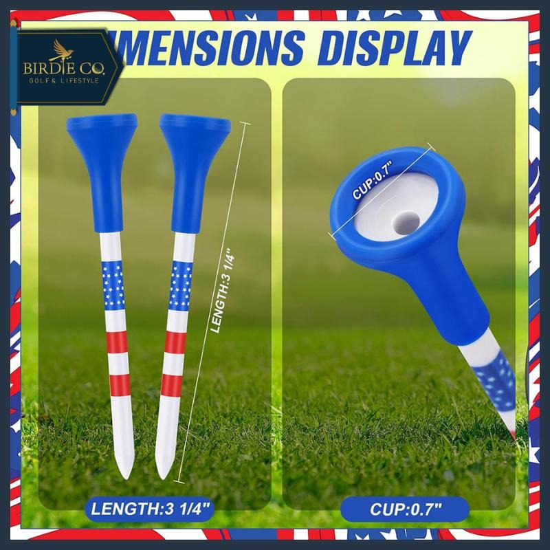 【鉑蒂高爾夫】🔥 美國隊長 軟橡膠帽球TEE ｜超耐打 高爾夫球TEE 低阻力 高爾夫球座 高爾夫球TEE 下場必備-細節圖7