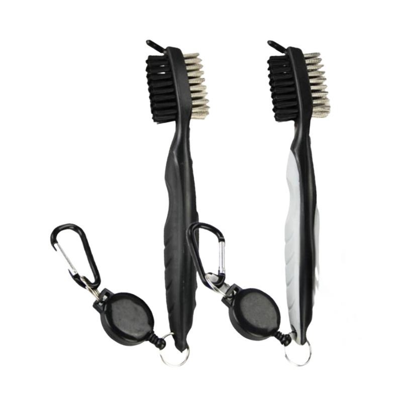 【鉑蒂高爾夫】🔥 多功能清潔刷【贈掛勾、拉伸長繩】｜加強版 Pro 高爾夫 凹槽清理工具 高爾夫球桿清潔刷 方便好攜帶-細節圖9