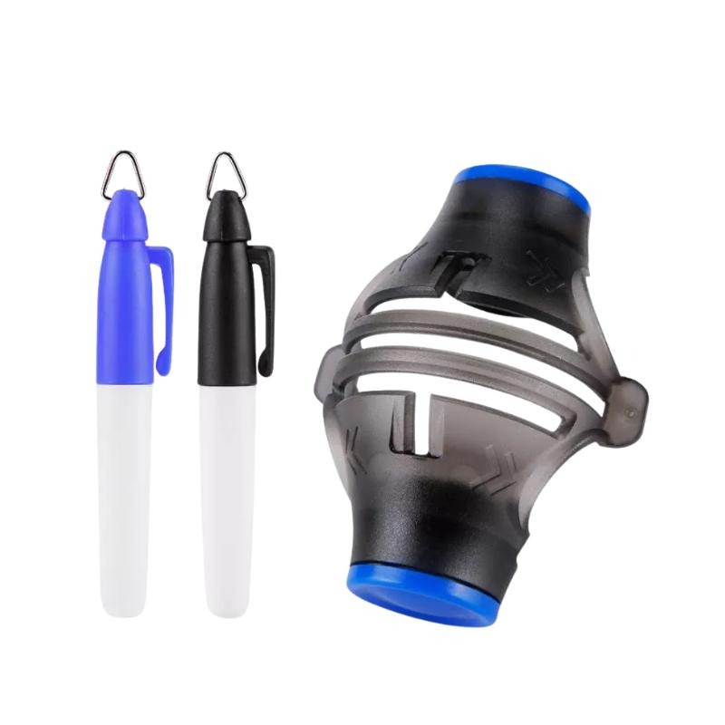 【鉑蒂高爾夫】🔥 瞄準畫線器【附2支筆】 ｜ 高爾夫 畫線筆 360度可旋轉 畫球器 高爾夫配件 三條線畫線器-細節圖9