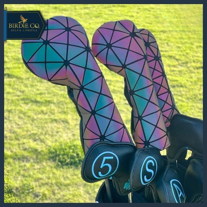 【鉑蒂高爾夫】🔥 炫彩桿套｜ 高爾夫球套 高爾夫桿套 一號木 球道木 小雞腿 推桿 數字標示 炫彩 高爾夫球袋-細節圖3