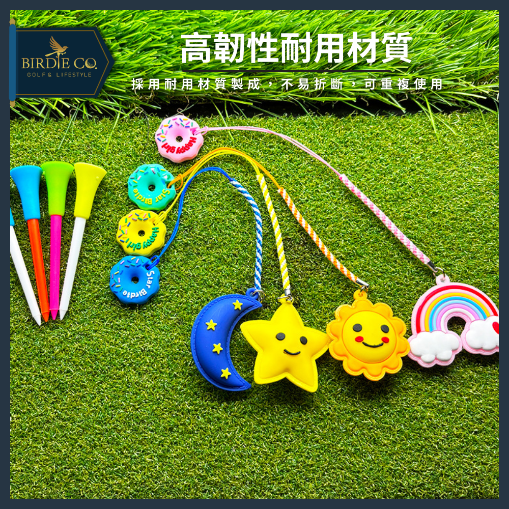 【鉑蒂高爾夫】🔥 高爾夫球釘TEE ｜ 球TEE 交換禮物 聖誕禮物 球隊贈品 下場必備 高爾夫用品 太陽 月亮 星星-細節圖5