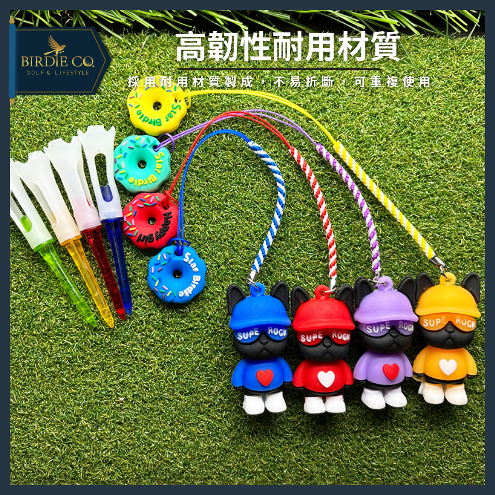 【鉑蒂高爾夫】🔥 高爾夫球釘TEE ｜ 球TEE 交換禮物 聖誕禮物 球隊贈品 下場必備 高爾夫用品 黑色法鬥 日韓熱-細節圖5