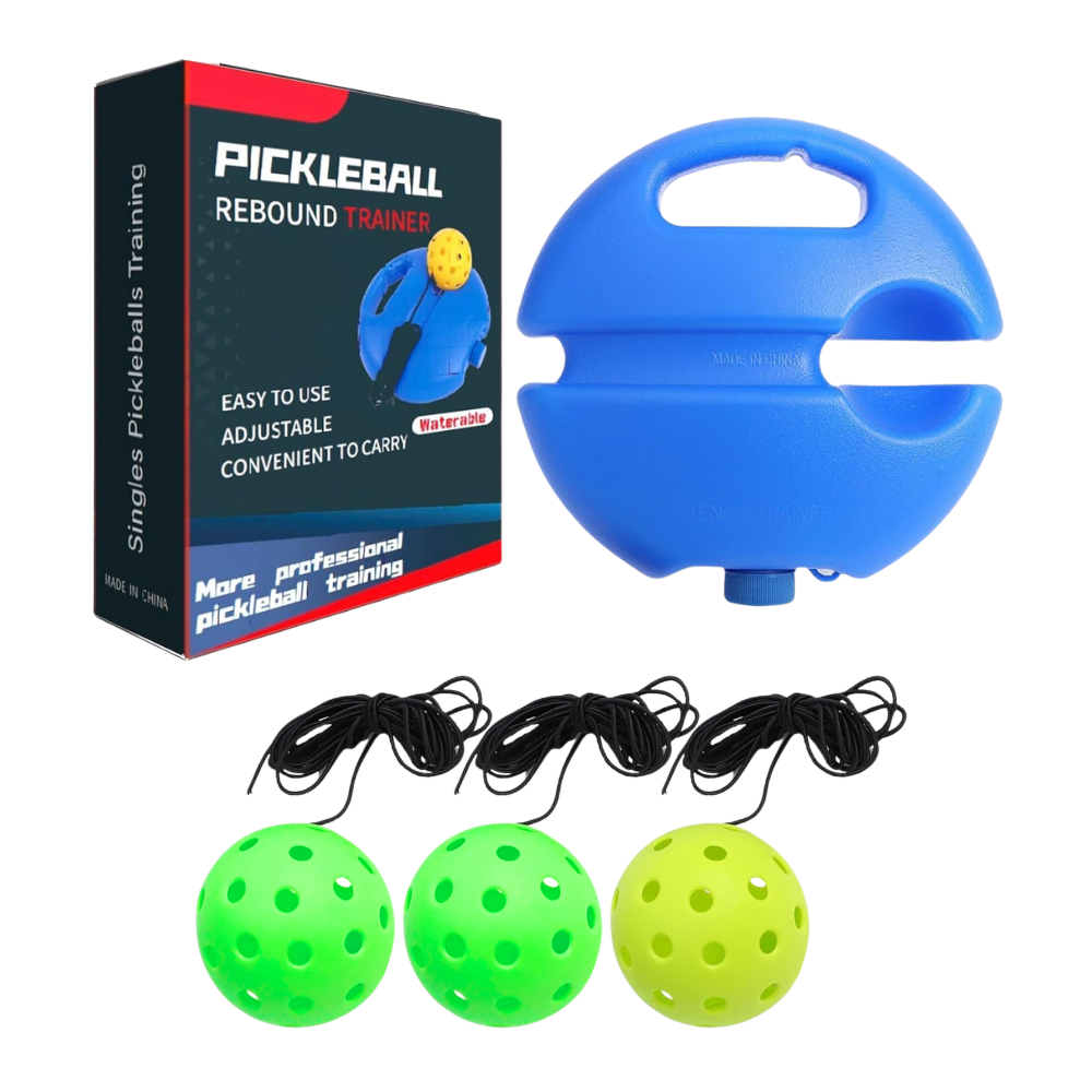 【鉑蒂高爾夫】🔥 匹克球練習器｜匹克球訓練器 自動回彈 無需撿球 初學匹克球訓練器 匹克球訓練底座 picklebal-細節圖9