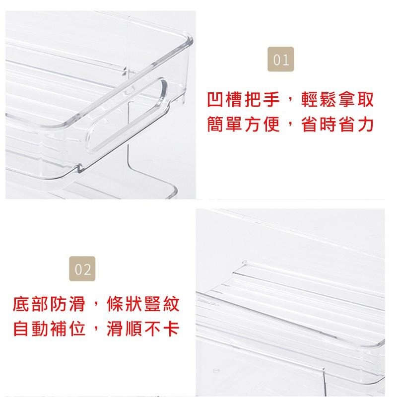 飲料收納架 冰箱收納盒 廚房啤酒飲料儲物盒 易拉罐自動滾落置物架 置物架 收納盒 飲料架 壓克力收納盒 自動滾落架 易開-細節圖9