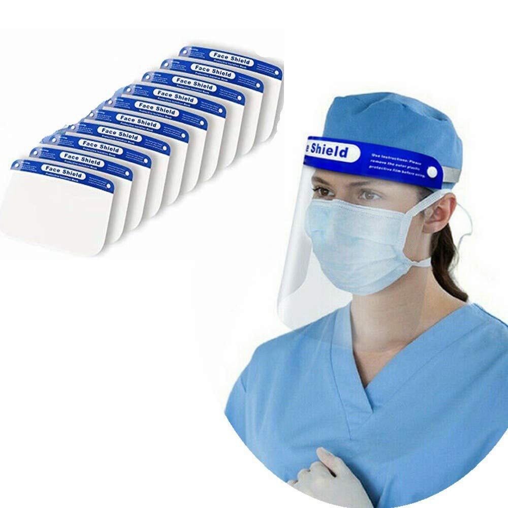 輕薄款防護面罩 臉部面罩 頭部面罩 防疫面罩 防油濺面罩 臉部防護面罩 防飛沫 面罩 抗霧通透-細節圖3