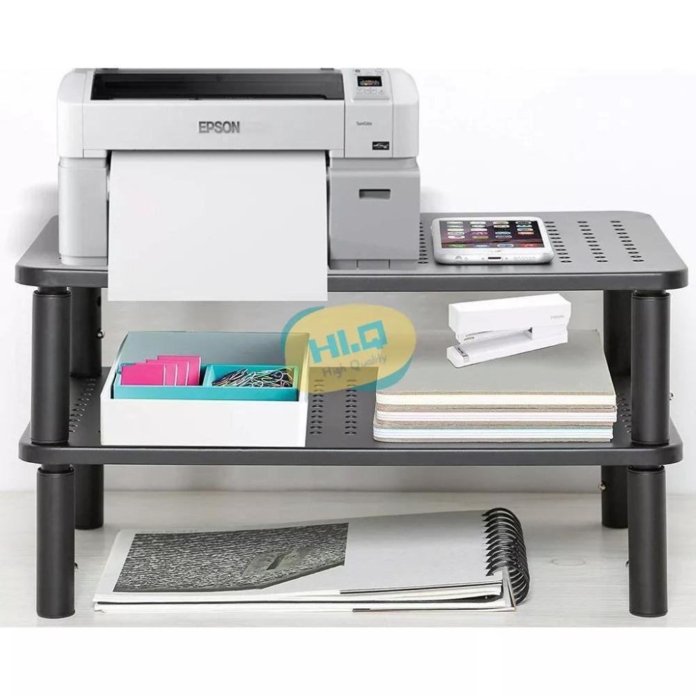 現貨 電腦架 加粗 螢幕增高架 鐵製 高度調整 螢幕架 電腦架 電腦螢幕架 筆電架 增高架 POS架 顯示器架 列表機架-細節圖6