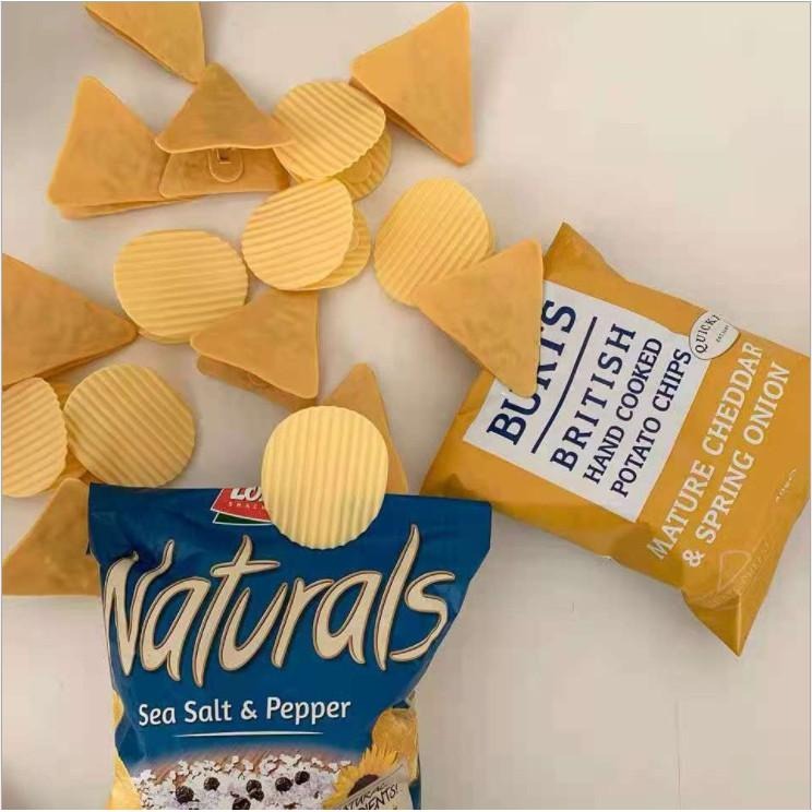 夾子 洋芋片造型 文件夾 密封夾 INS風 餅乾夾 餅乾造型夾 封口夾 夾子 塑膠夾子 辦公夾 檔案夾-細節圖5