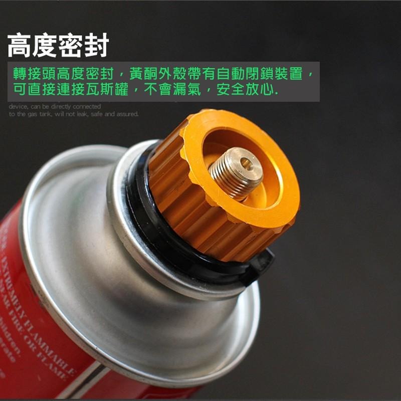 高山爐轉接頭 卡式爐轉接頭 瓦斯轉接頭 鋁合金 高山瓦斯爐轉接頭 卡式瓦斯轉接頭 露營爐頭-細節圖3