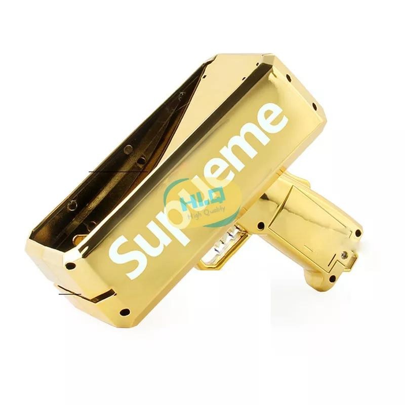 電鍍亮面 金色噴鈔槍 噴鈔槍 贈電池 結婚 慶功 尾牙 春酒 玩具鈔票槍 鈔票噴錢機 生日禮物 電動鈔票槍 鈔票槍-細節圖2