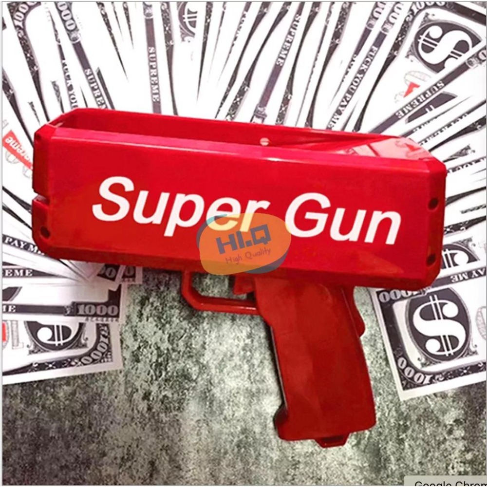 電鍍亮面 金色噴鈔槍 噴鈔槍 贈電池 結婚 慶功 尾牙 春酒 玩具鈔票槍 鈔票噴錢機 生日禮物 電動鈔票槍 鈔票槍-細節圖4