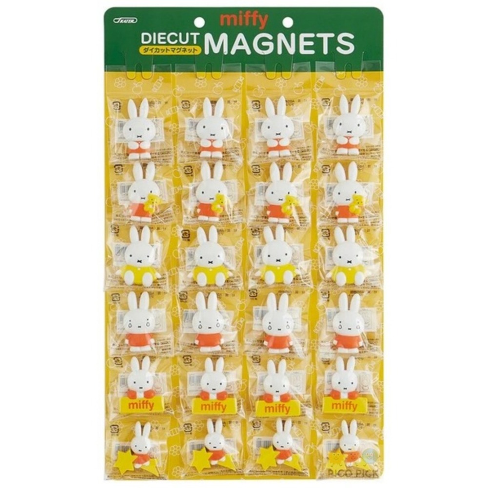日本正版Miffy 米飛兔立體造型磁鐵-細節圖3