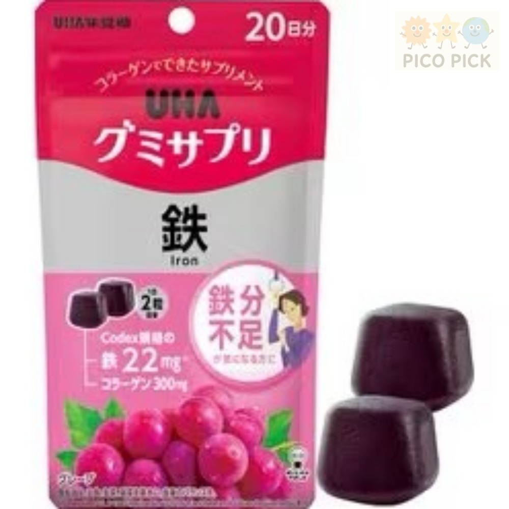 日本🇯🇵 UHA味覺糖 軟糖系列（20日份）｜另外販售30日份/14日份-規格圖9