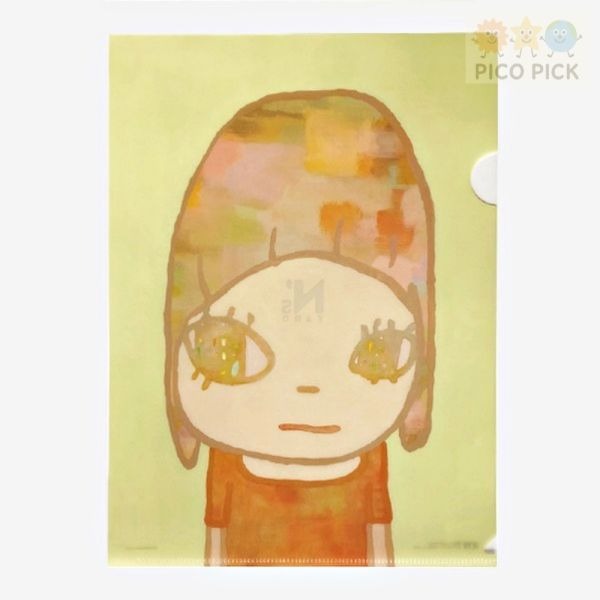 日本 奈良美智 資料夾系列｜票根夾/A6／A4｜奈良美智L型資料夾-細節圖5