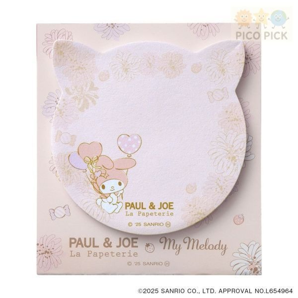 日本 Paul & Joe × My Melody 便條紙-細節圖3