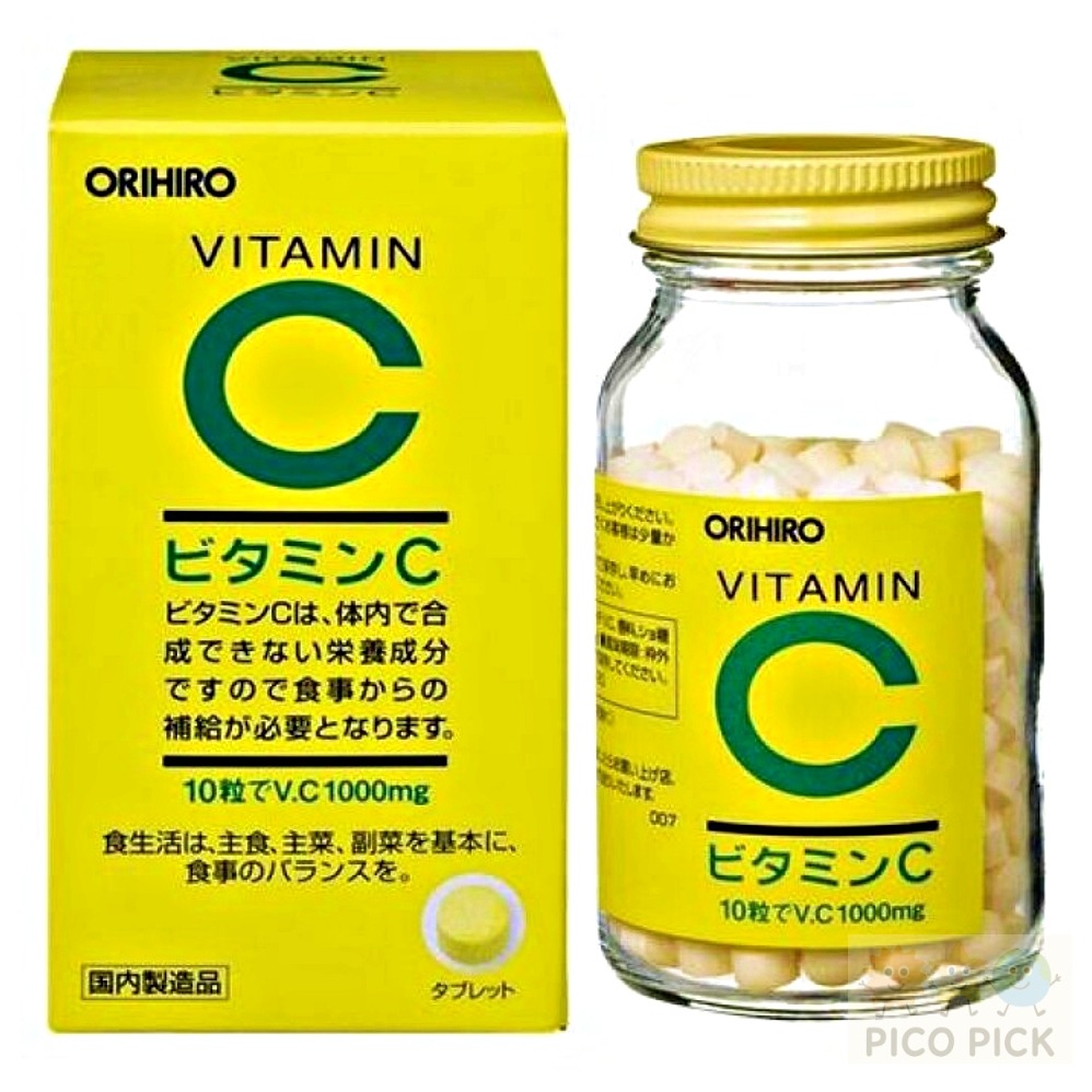 日本🇯🇵｜ORIHIRO 維他命C 1000mg 錠劑 300錠｜高含量 維他命C 補充-細節圖2
