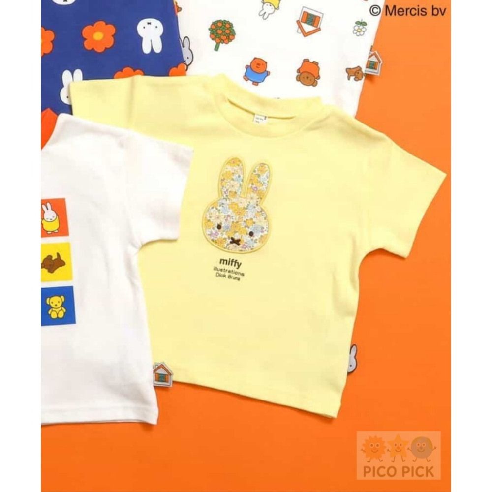 日本🇯🇵夢幻聯名Miffy x apres les cours 包屁衣 圖案T恤 造型襪 熊熊帽-細節圖7