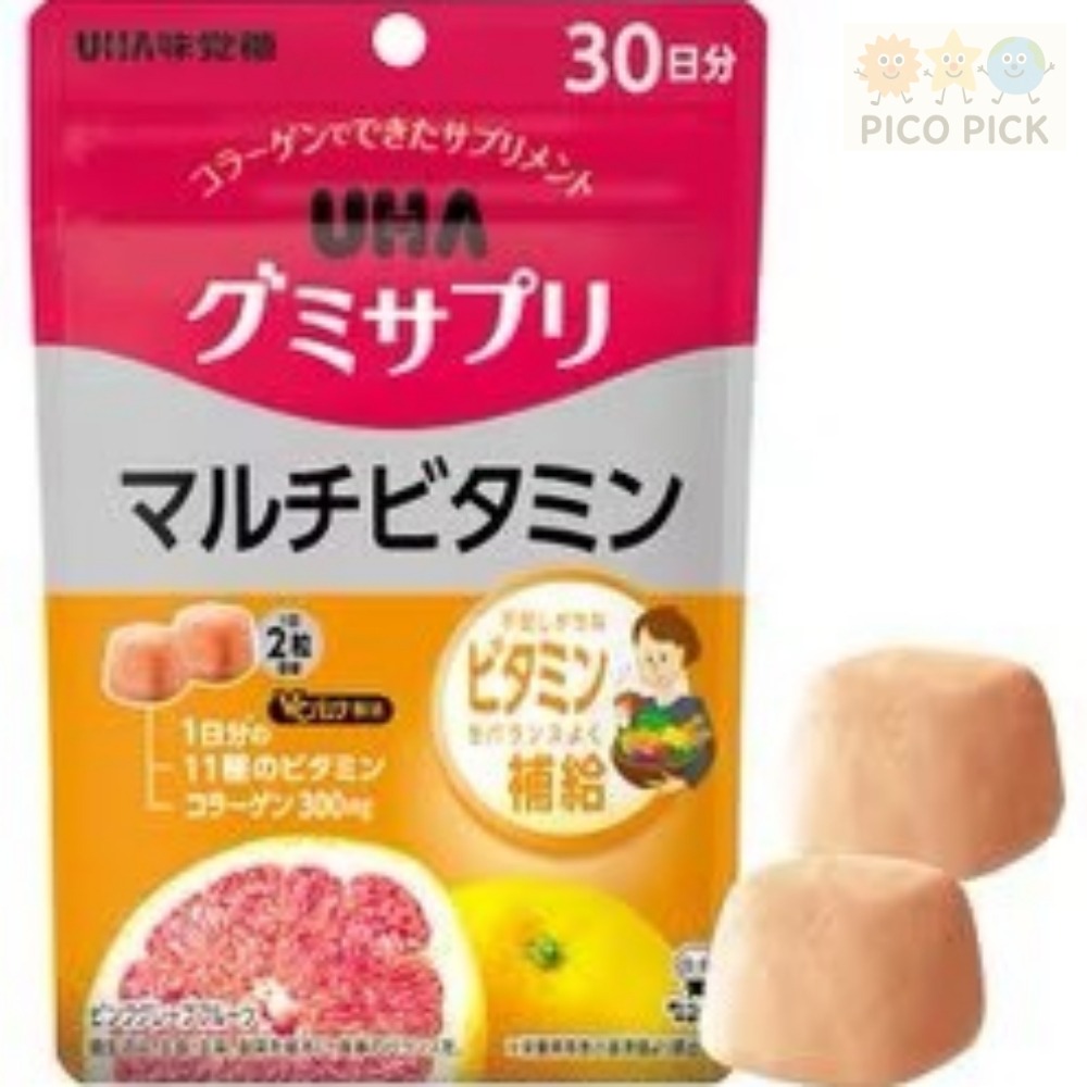 日本🇯🇵 UHA味覺糖 軟糖系列（30日份）營養軟糖-規格圖8