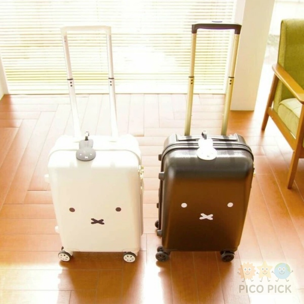 日本直送🇯🇵｜Miffy 米飛兔行李吊牌【黑白兩色可選】米飛兔旅行配件-細節圖6