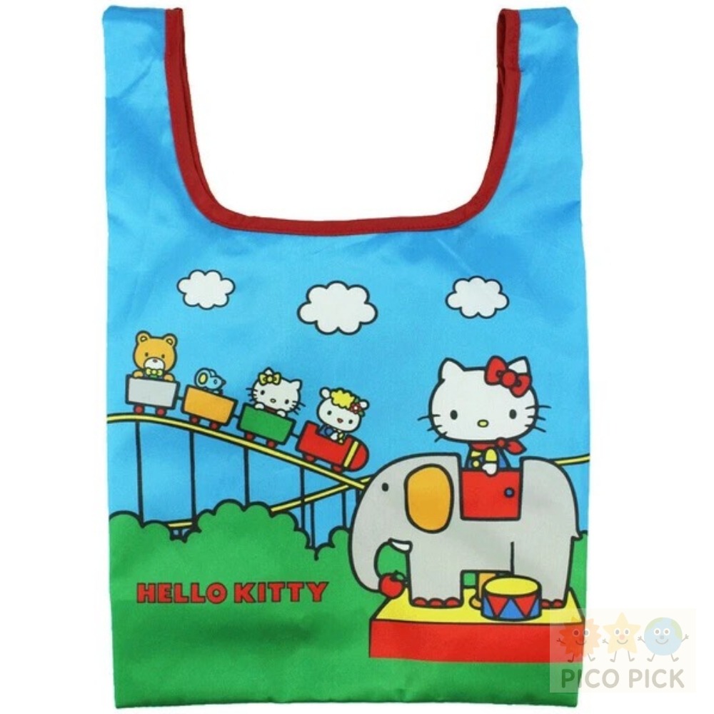 Hello Kitty 復刻版設計迷你環保袋（附收納袋） 1+1組合-規格圖9