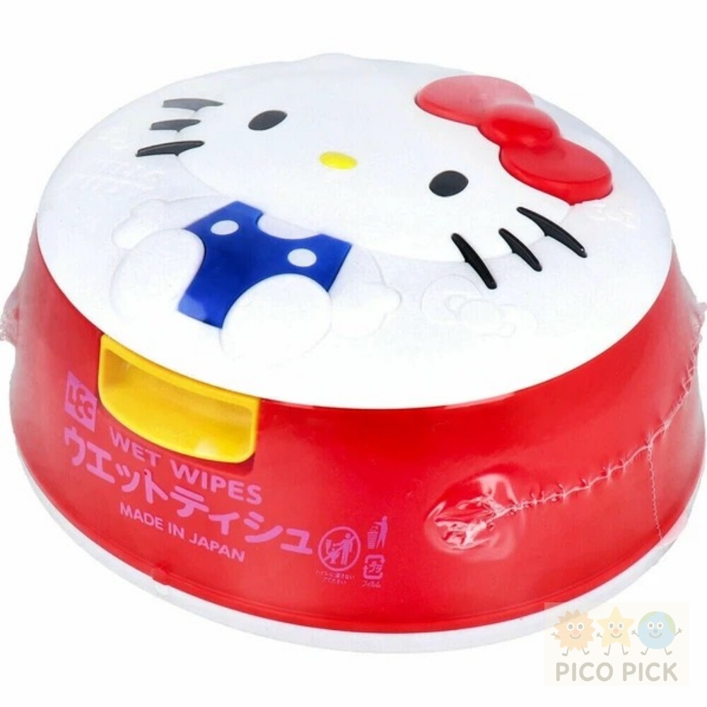 日本🇯🇵直送 三麗鷗濕紙巾盒組（含99.9%純水濕紙巾 80抽）-細節圖2