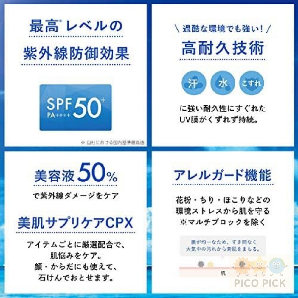 日本 Kose SUNCUT PRODEFENSE 高效防護防曬乳 60ml-細節圖2