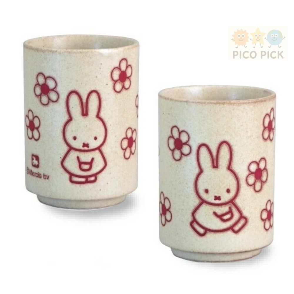 日本🇯🇵 日本製正版Miffy 米飛兔 日式陶瓷茶杯/抹茶杯（共4款）-規格圖4