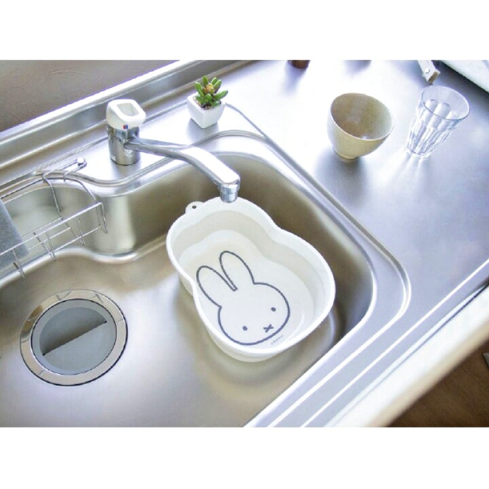 日本正版🇯🇵 Miffy 米飛兔 折疊收納洗衣桶｜多功能5L洗桶｜折疊收納籃｜手洗籃-細節圖8
