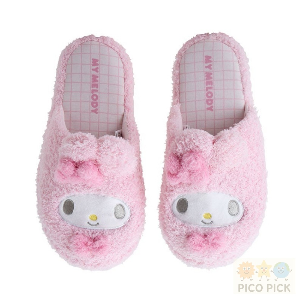 日本🇯🇵正版Sanrio 角色造型室內拖鞋／大人用Hello Kitty/大耳狗/Melody/布丁狗-規格圖11