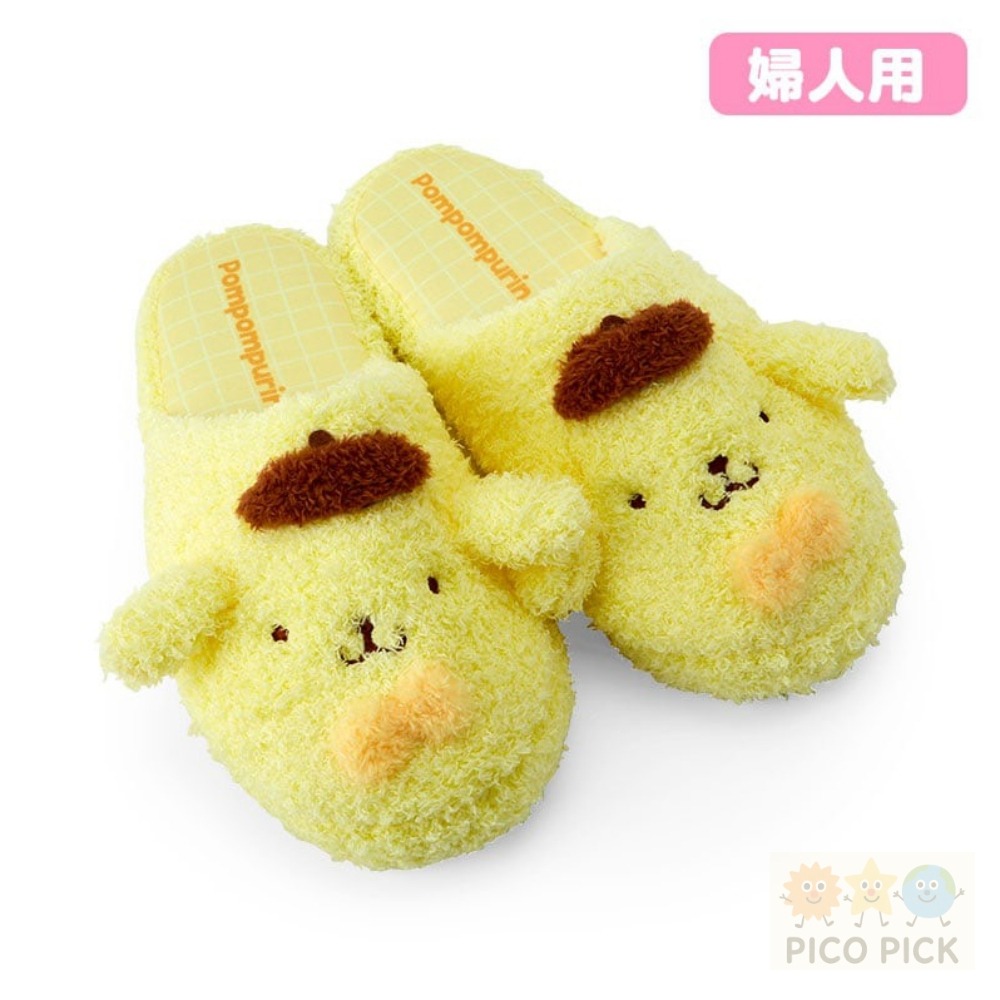 日本🇯🇵正版Sanrio 角色造型室內拖鞋／大人用Hello Kitty/大耳狗/Melody/布丁狗-規格圖11
