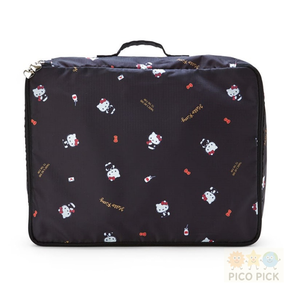 現貨+預購｜日本🇯🇵直送｜正版Sanrio 旅行壓縮收納袋三件組 Hello Kitty/大耳狗/Melody/庫洛-細節圖3