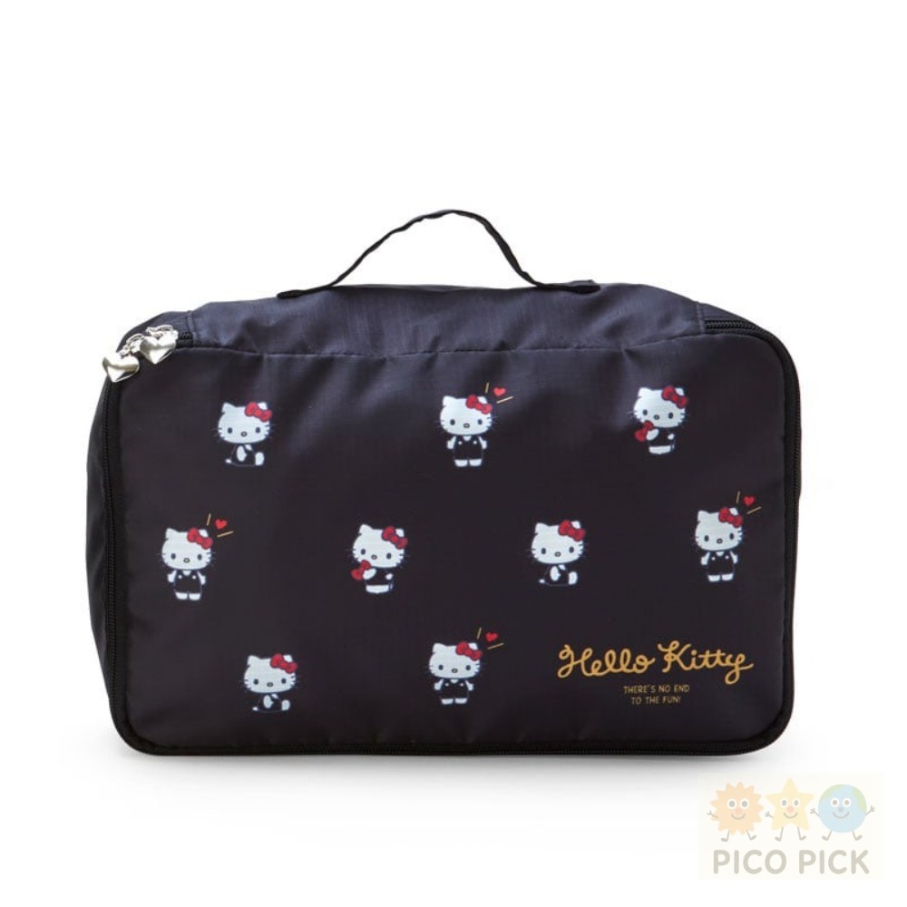 現貨+預購｜日本🇯🇵直送｜正版Sanrio 旅行壓縮收納袋三件組 Hello Kitty/大耳狗/Melody/庫洛-細節圖5
