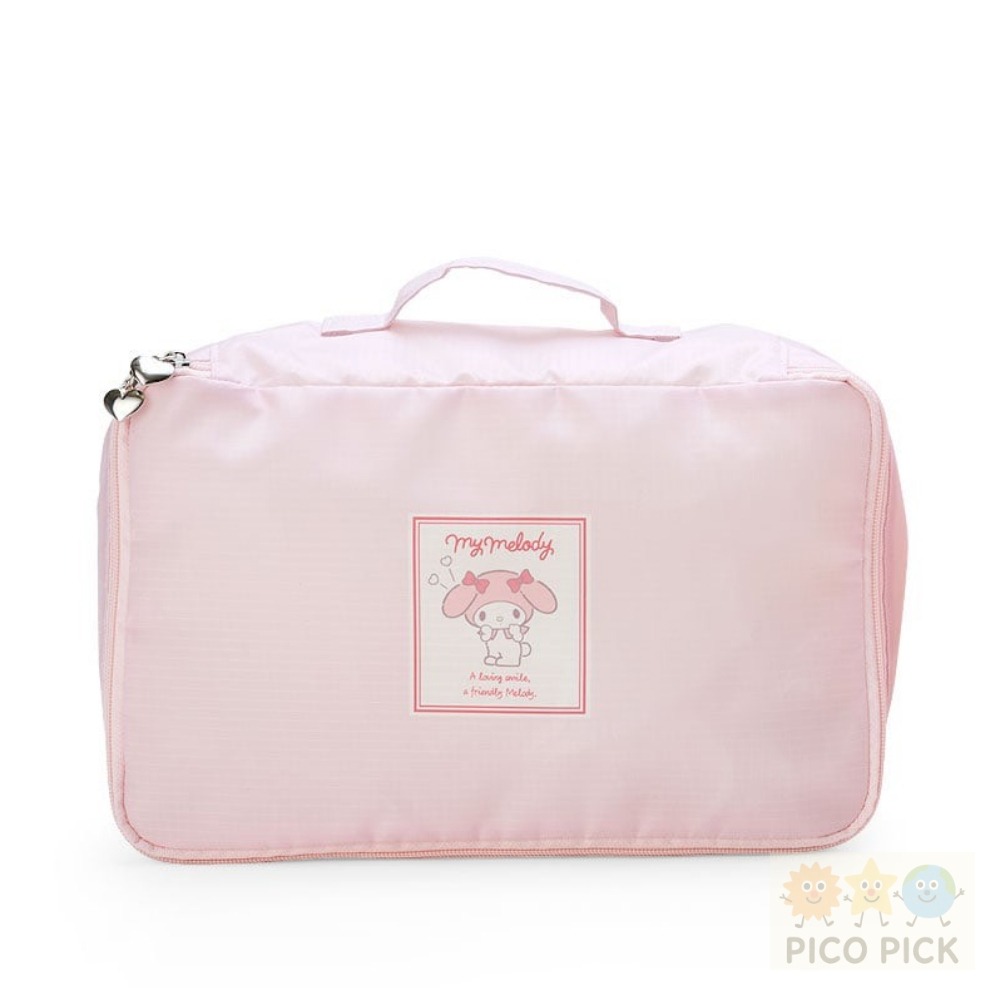 現貨+預購｜日本🇯🇵直送｜正版Sanrio 旅行壓縮收納袋三件組 Hello Kitty/大耳狗/Melody/庫洛-細節圖9