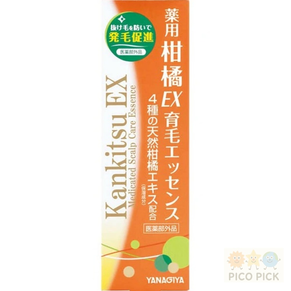 日本製｜柳屋YANAGIYA 柑橘EX 頭皮養護精華液 180mL｜清爽舒緩｜柑橘香氛｜頭皮保養-細節圖2
