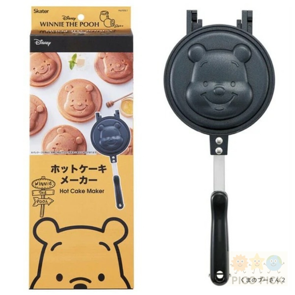 日本🇯🇵正版日本造型熱壓鬆餅鍋（Miffy米菲兔/Hello Kitty／Miceky米奇/小熊維尼）-規格圖6