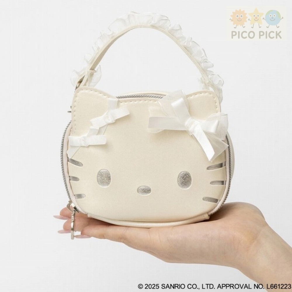 【日本直送🇯🇵】HELLO KITTY × BRILMY 聯名化妝包系列 ｜分隔設計｜立體收納-細節圖3
