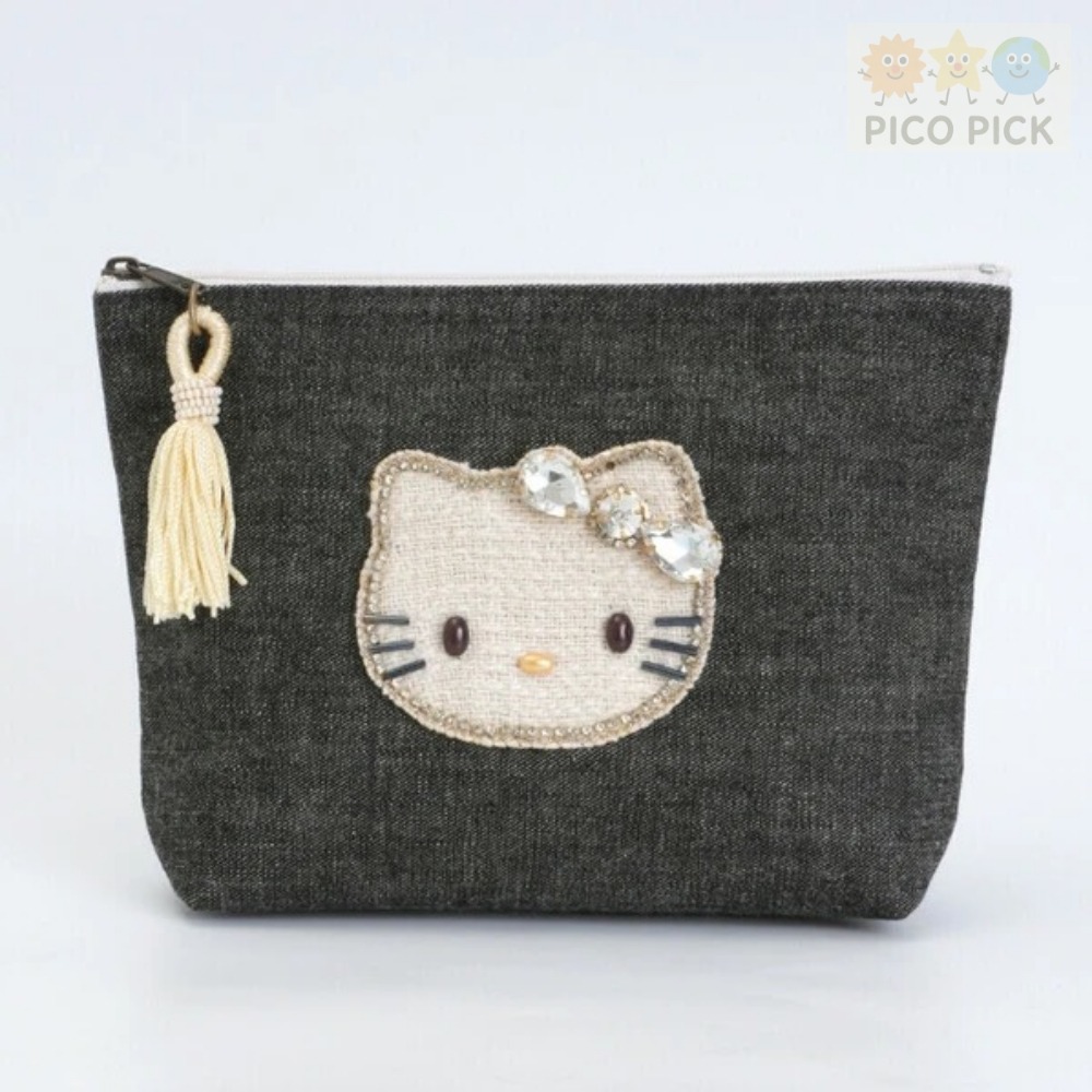 日本🇯🇵直送｜Hello Kitty × MAYGLOBE 品牌聯名手工刺繡包款（收納包／化妝包）-規格圖8