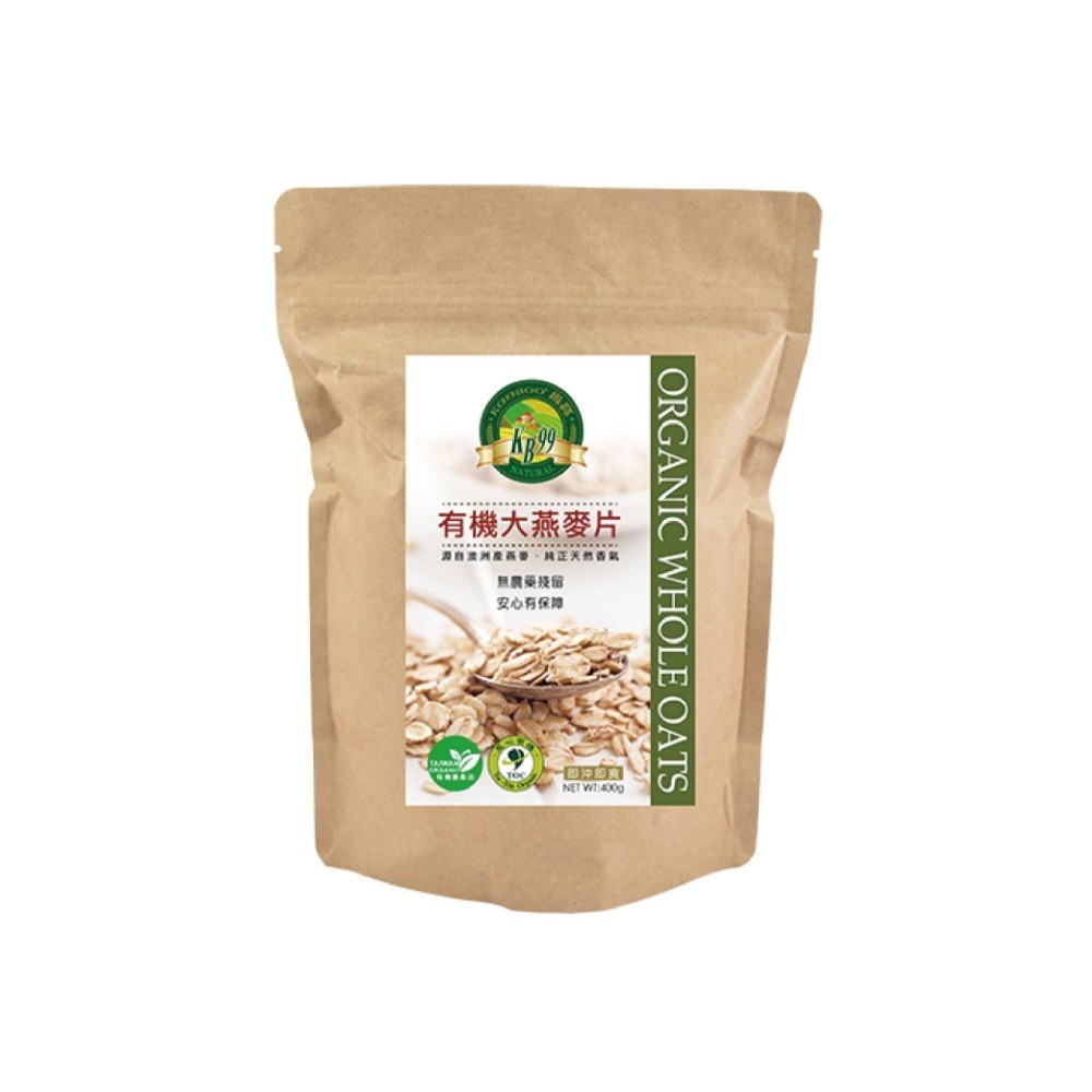 【肯寶KB99】有機大燕麥片補充包 (400g) - 源自澳洲純正風味-細節圖2