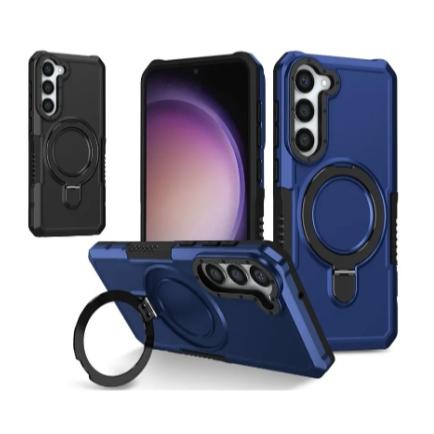 隱藏式支架手機殼 支架殼 軍規手機殼 磁吸殼 適用 Samsung 三星 A16 A36 A56 S24FE-細節圖7