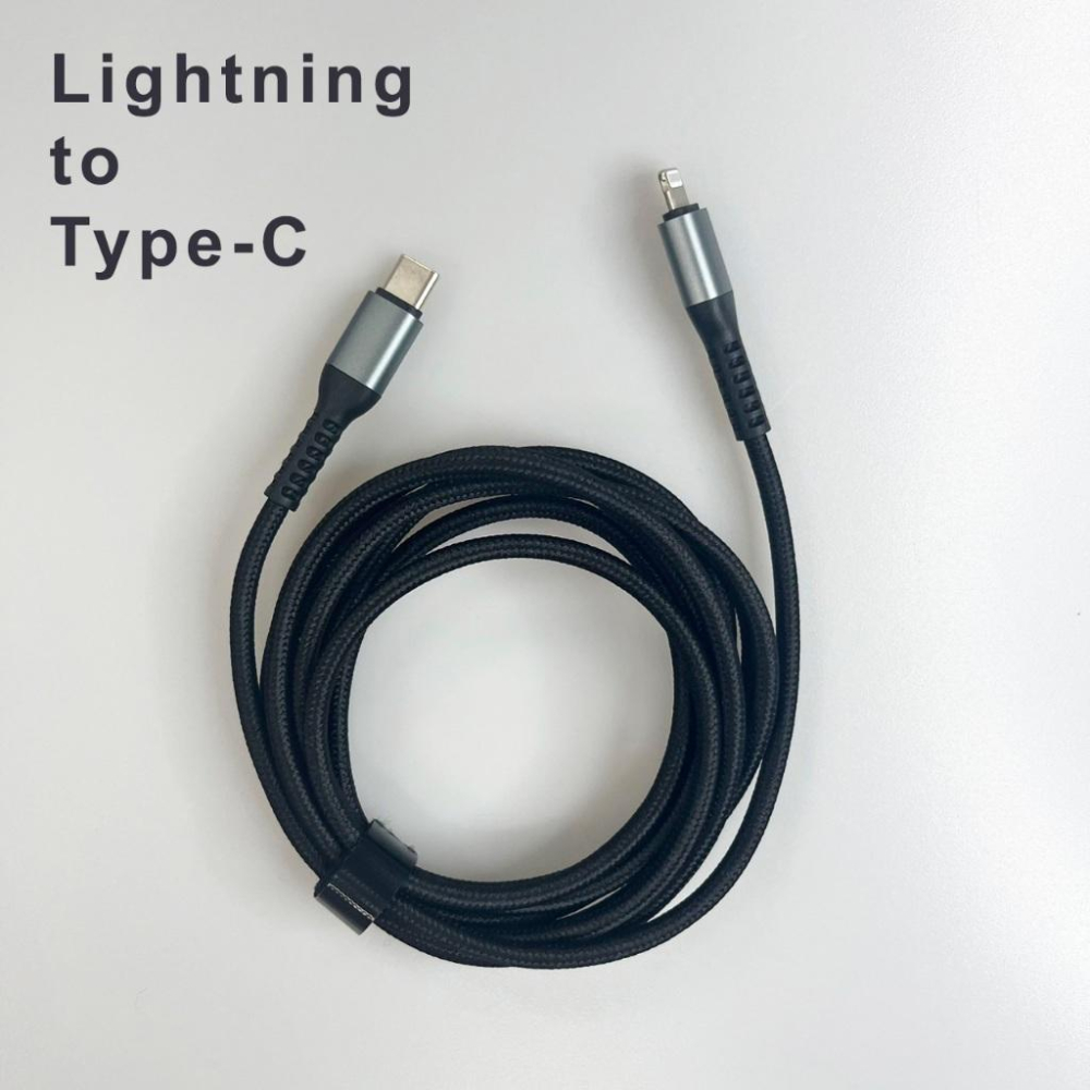 充電線 PD快充線 蘋果充電線 安卓充電線 手機 平板 編織線 傳輸線 適用Lightning Type-C 裸裝-細節圖4