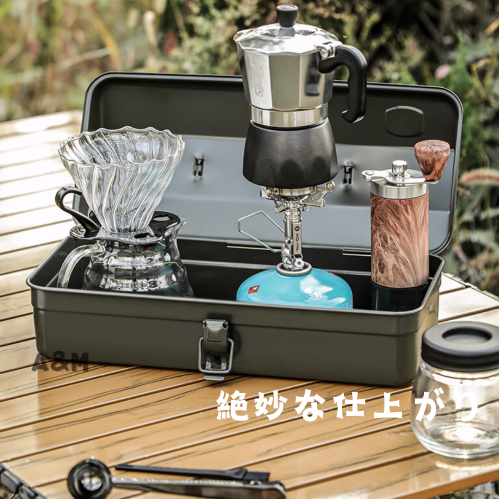 手提工具箱 金屬工具收納箱 工具收納箱 手提箱 露營裝備 職人必備 收納箱 零件箱 營釘收納 露營工具-細節圖2