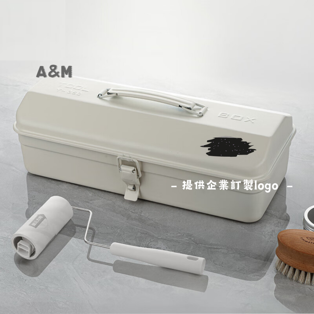 手提工具箱 金屬工具收納箱 工具收納箱 手提箱 露營裝備 職人必備 收納箱 零件箱 營釘收納 露營工具-細節圖5
