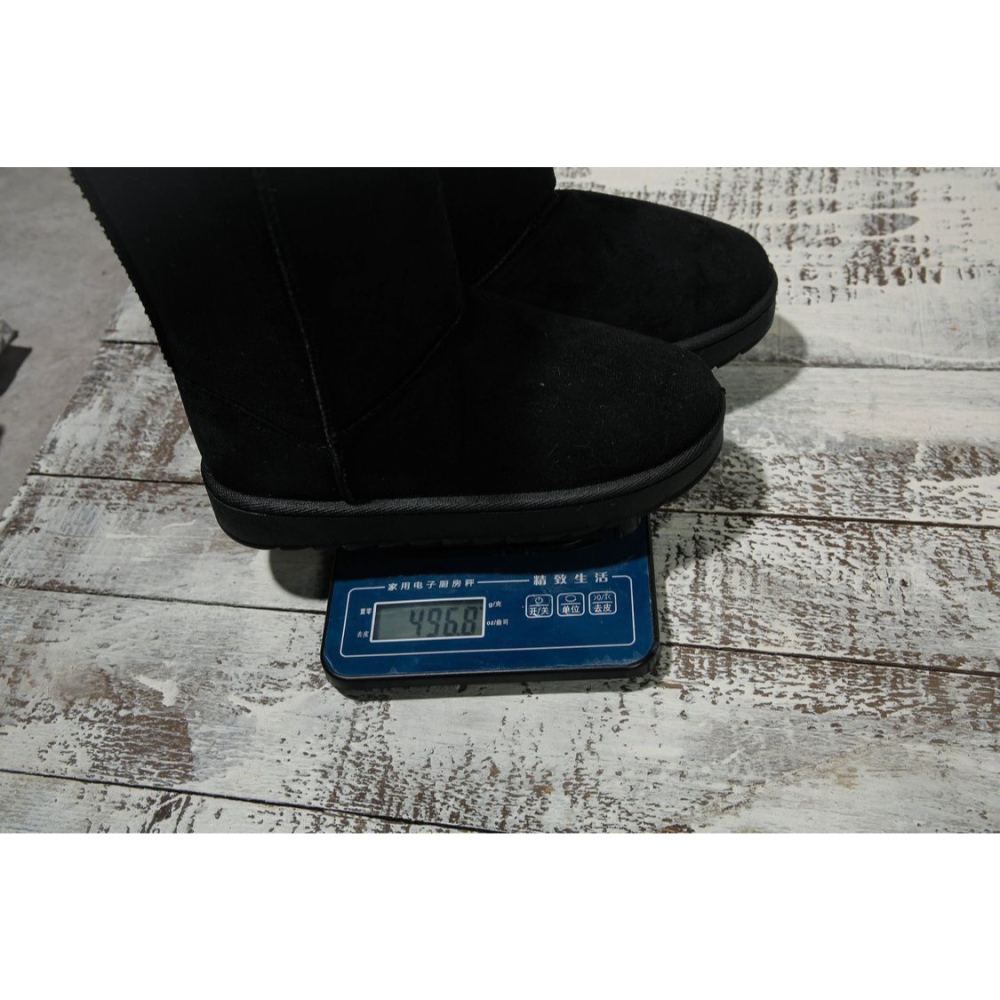 C 保暖長筒雪地靴 毛毛靴 柔軟加絨加厚雪地靴 出國必備-細節圖3