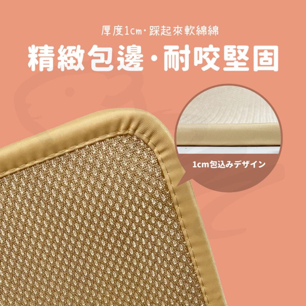 【天竺鼠兔兔很需要】天竺鼠透氣墊 兔子防滑墊 天竺鼠地墊 尿布墊 兔子地墊 尿布疹 透氣 網布 防足底炎 夏天 不沾尿-細節圖5