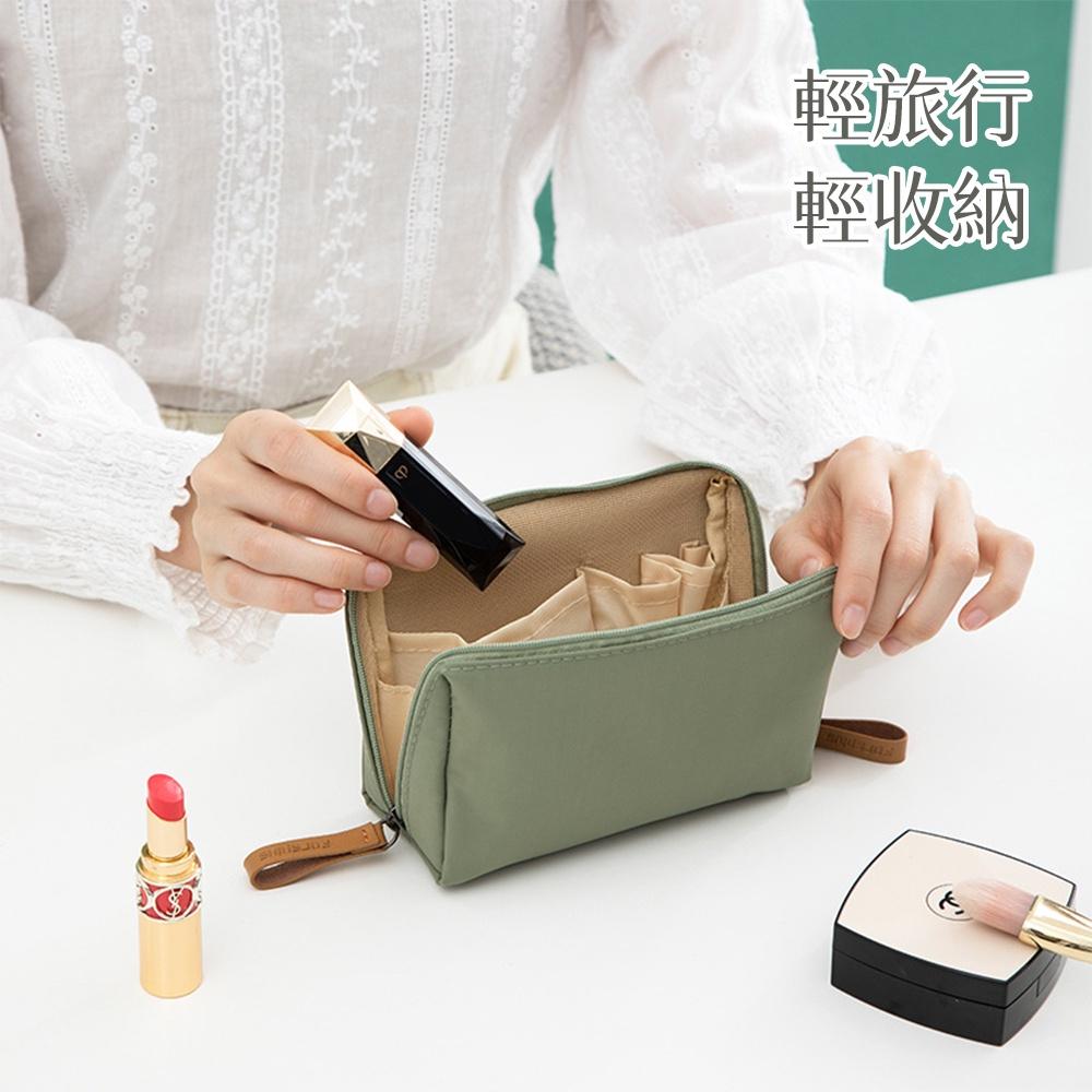 【韓風】簡約化妝包 簡約化妝包 日系化妝包 韓系化妝包 收納袋 居家-細節圖6