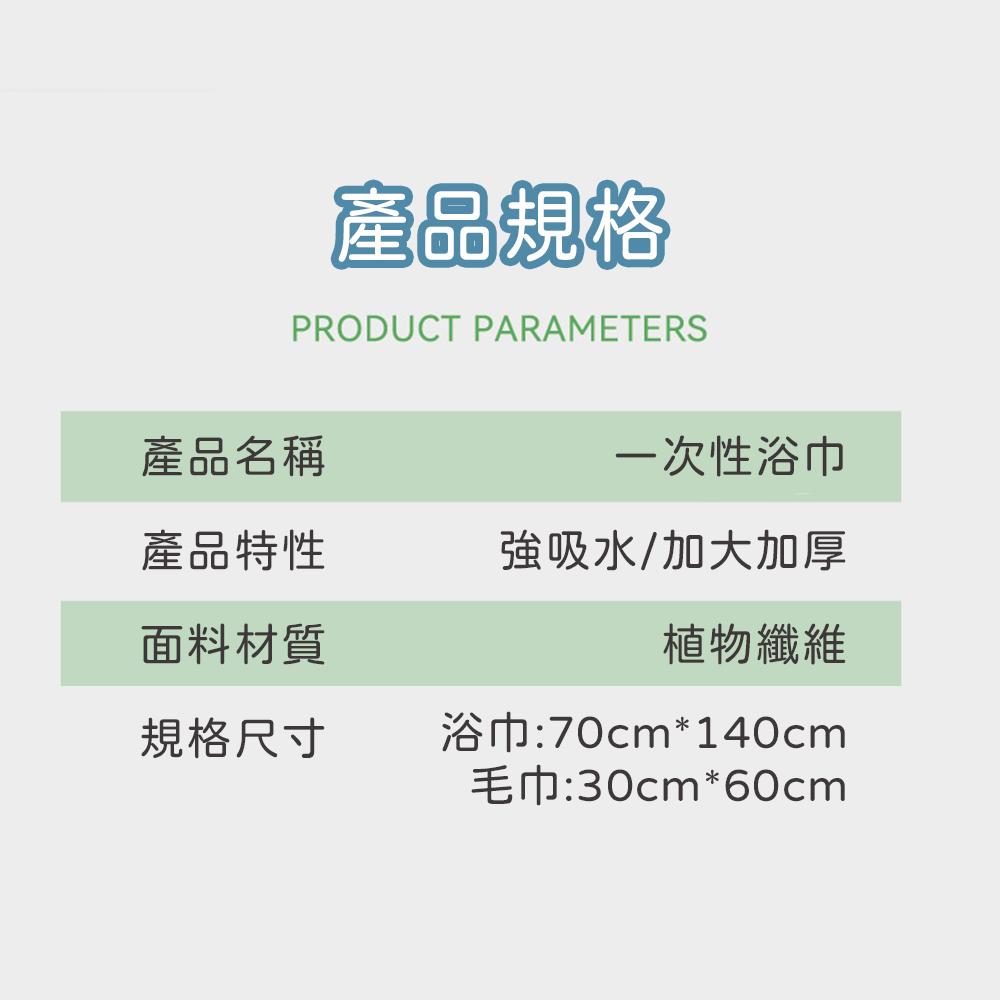 【拋棄式】免洗浴巾 一次性浴巾 一次性毛巾 拋棄式毛巾 浴巾 套裝超厚超大吸水不掉毛酒店專用獨立包裝-細節圖9
