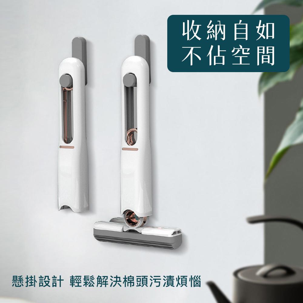 桌面拖把 迷你小拖把 小拖把 免手洗拖把 便攜式拖把 室內小拖把 桌面玻璃清洗拖把擦玻璃神器 清潔拖把-細節圖6