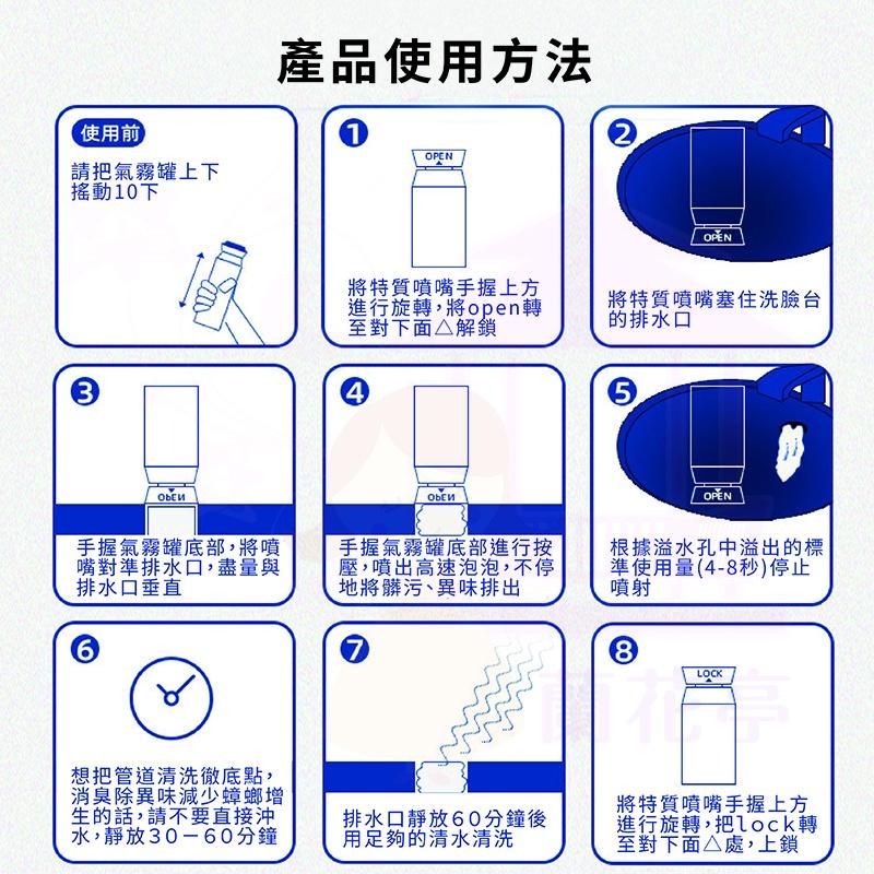 【現貨免運】仕馬管道清洗劑  管道疏通劑 除臭清潔劑 防堵泡沫清潔劑 管道清潔 防堵 除臭 水管清洗劑-細節圖8