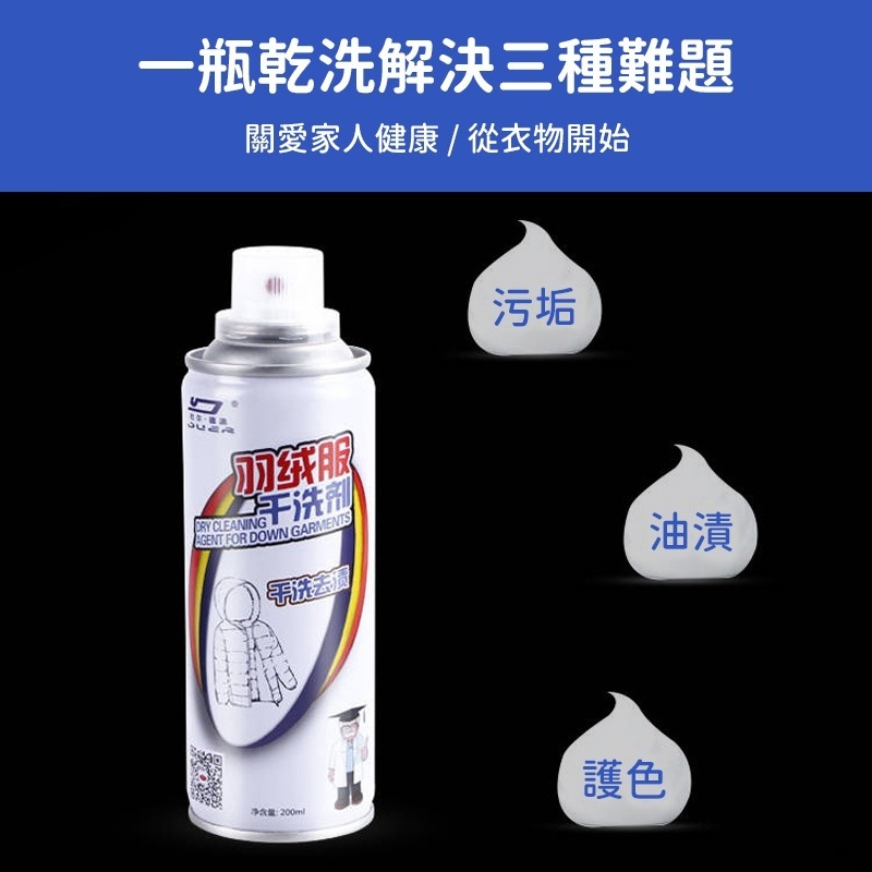 羽絨服 羽絨衣乾洗劑 清潔劑 衣物乾洗劑 乾洗噴霧 去漬去汙劑 清潔噴霧 羽絨衣泡泡慕斯 羽絨服清潔 衣物清潔 衣物去汙-細節圖2