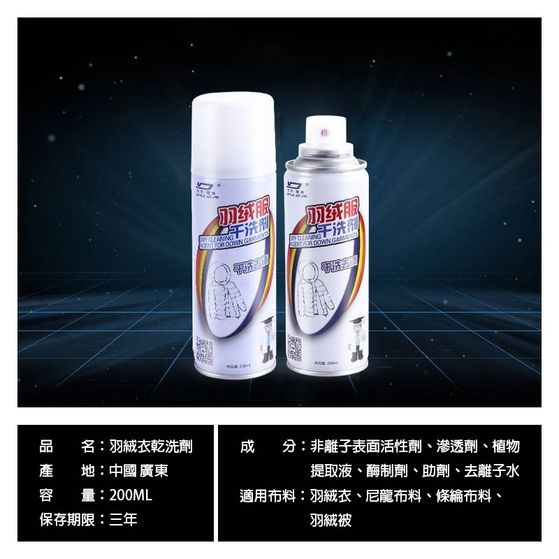 羽絨服 羽絨衣乾洗劑 清潔劑 衣物乾洗劑 乾洗噴霧 去漬去汙劑 清潔噴霧 羽絨衣泡泡慕斯 羽絨服清潔 衣物清潔 衣物去汙-細節圖9